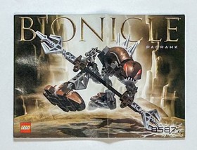 Lego Bionicle Rahkshi Panrahk 8587 100% Complete w/Kraata & Instructions