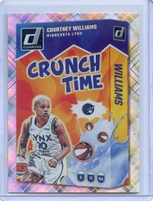 2025 Panini Donruss WNBA COURTNEY WILLIAMS #16 CRUNCH TIME DIAMOND HOLO LYNX