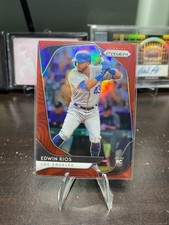 2020 Panini Prizm - Tier III Edwin Rios #241 Red Prizm (RC)