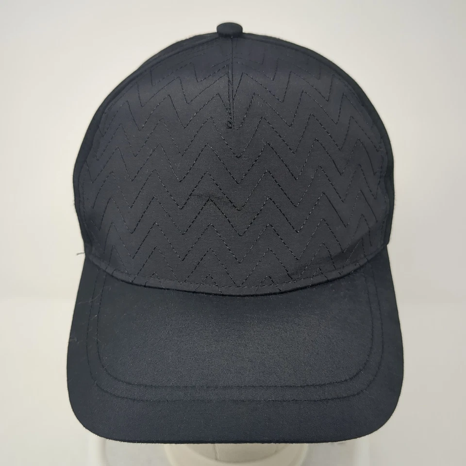 Slazenger Golf Strapback Hat Black One Size Adjustable 6 Panel Blank - Image 2 of 4