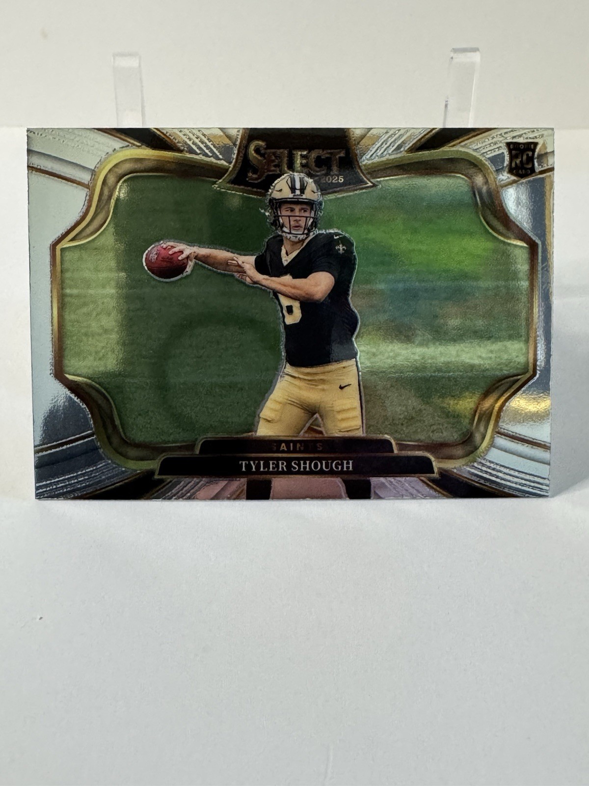 2025 Select Tyler Shough Field Level Base Rookie Saints RC