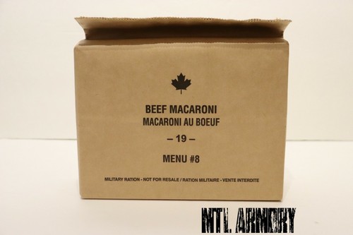 08 Canadian Forces IMP MRE Ration Canada Army Meals Ready-to-eat