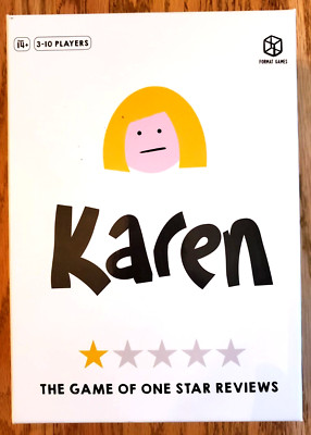 Format Games Party Game Karen New Open Box