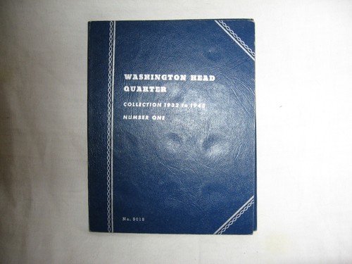 Whitman Washington Head Quarter Number One Coin Folder Album 9018