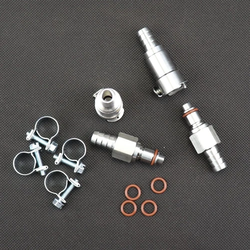 2 sets Honda VTX 1800 3/8" Gas Tank Fuel Line Quick Release Disconnect Coupling - Bild 9 von 15