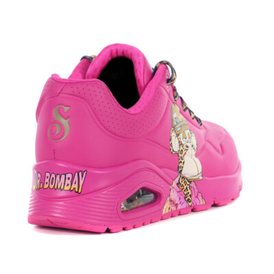 Skechers x Snoop Dogg Women's Uno - Dr.Bombay Hot Pink Sneakers