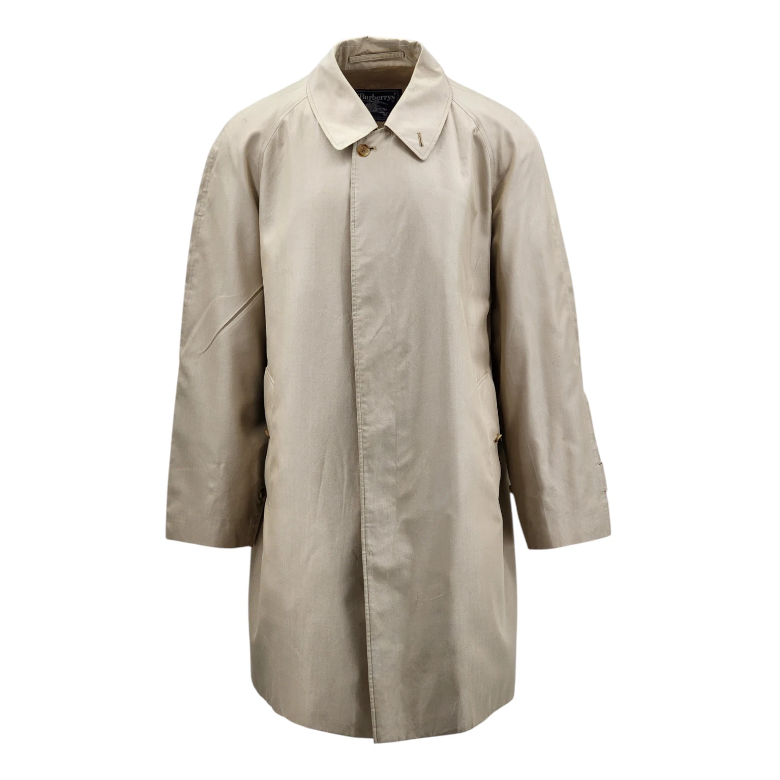 Trench coat Burberry taglio dritto maniche lunghe