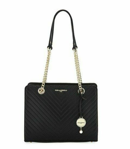 KARL LAGERFELD NAVY Paris Cara Knapsack P4 Backpack Bag  display picture 3