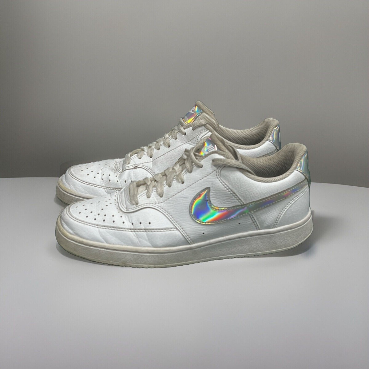 nike court vision low top sneaker holographic