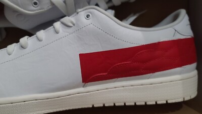 Mens Size 14 Nike Air Jordan 1 Shoes Centre White University  display picture 1