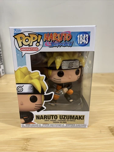 Funko POP! Animation Naruto: Shippuden Naruto Uzumaki w Shuriken #1843 *Not Mint