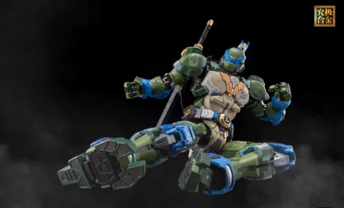 New In Stock HeatBoys HB0012 Robot Mecha Leonardo Metal build Action Figure - Imagen 8 de 17