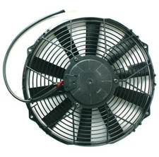 Universal Thermo Fan 12V 11 Inch w Puller Blade 310mm x 67mm CFM 1100 Free Post 