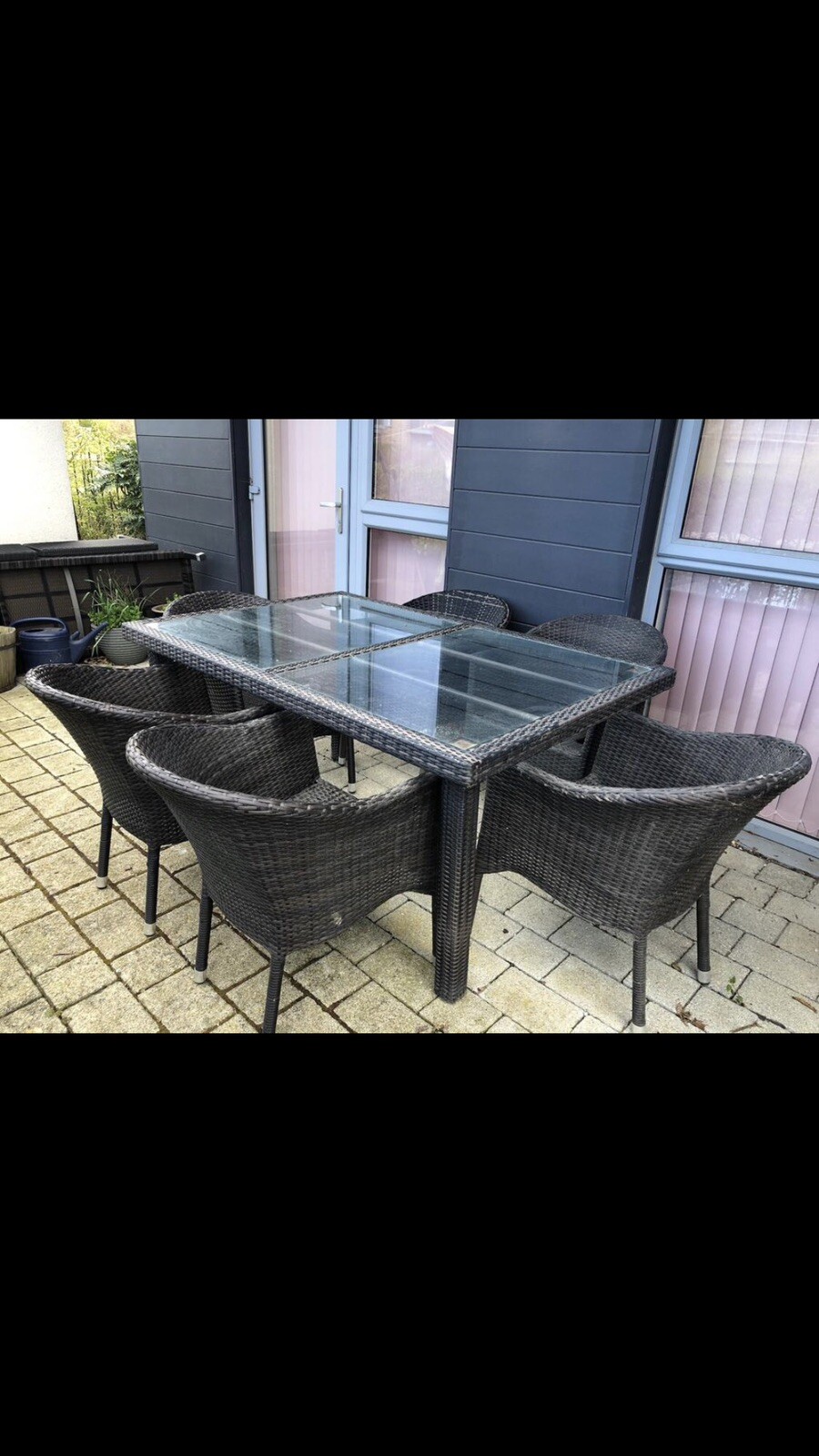 used rattan garden patio furniture set. Need To Go SAP eBay