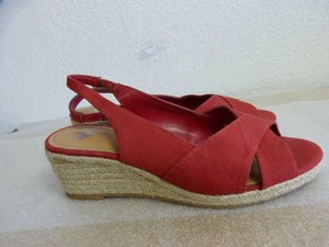 peep toe espadrille wedge
