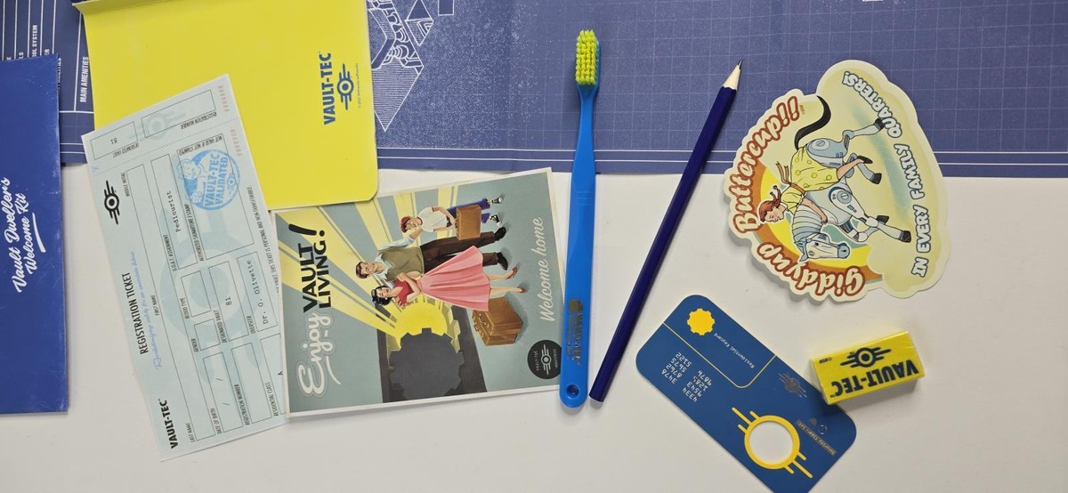 Fallout Vault Dweller's Welcome Kit - SEALED | eBay Fallout Vault Dweller's Welcome Kit - SEALED | eBay