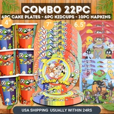 Looney tunes birthday party supplies favor centerpiece decoration event theme