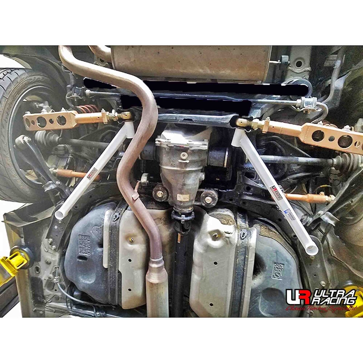 TOYOTA GT86 SUBARU BRZ ZN/ZC 13-21 ULTRA RACING 4 POINT REAR LOWER
