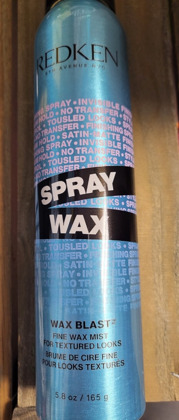 Redken Wax Blast 10 High Impact Finishing Spray Wax 4.4 oz FAST SHIP