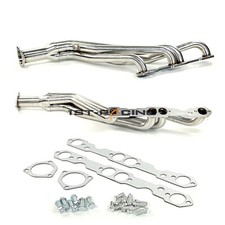 1-58 Turbo Exhaust Manifold Long Tube Header For Chevy C1500 C2500 K1500 K2500
