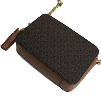Michael Kors GINNY MD CAMERA BAG 32F8GF5M2B 200 BROWN | eBay