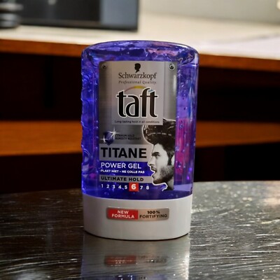 Schwarzkopf Taft Titane Power Gel Ultimate Hold 6  300 ml Neu