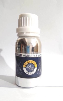 DARK AMBER & WOOD 100g/3.4 fl.oz. Premium Top Qualität Duftöl, Attar.
