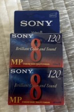 Sony P6-120MPL/2 8mm Metal Particle Cassette Tape