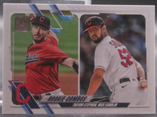 Trevor Stephan/Nick Sandlin (Indians Rookie Combos) - 2021 Topps Update #US121