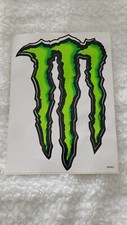Monster Energy Sticker 6.8 In X 8.5 In New Without Bag
