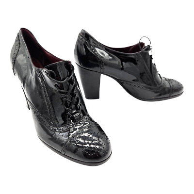Ralph Lauren Purple Label - Patent Black Leather Ralph Lauren Purple label - Paget II Patent-Leather Oxford  main image 3