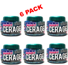 6X PACK PUNKY JUNKY CERAGEL GEL WAX 9.52 oz each FX BRILLANTE MAXIMUM HOLD