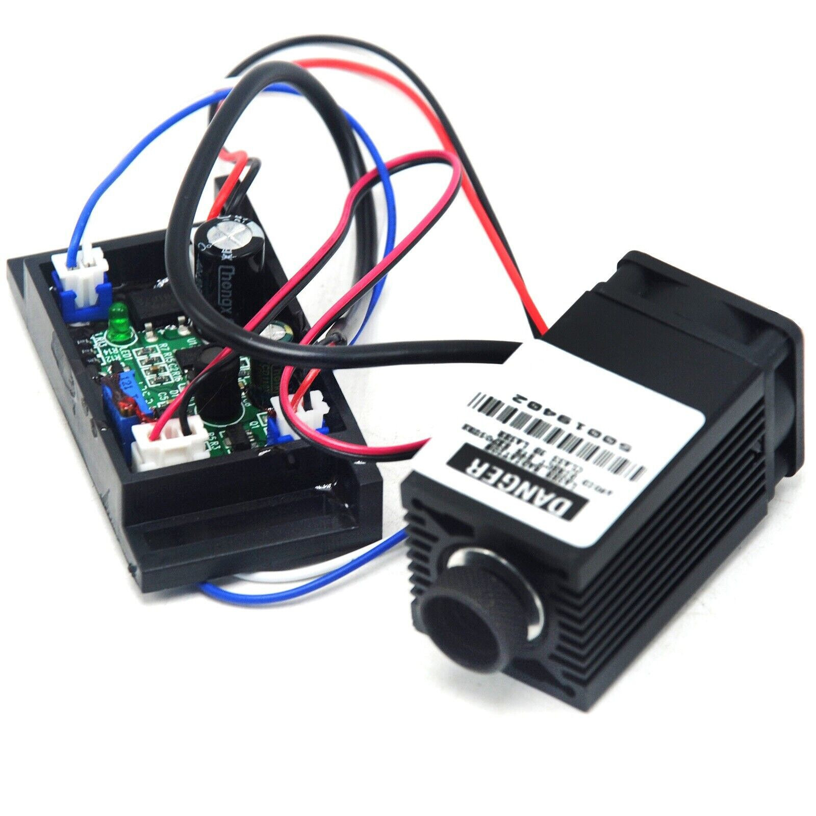 TTL 635nm 638nm 400mW Focusable Red Dot Laser Diode Module 12V Fan Cooling