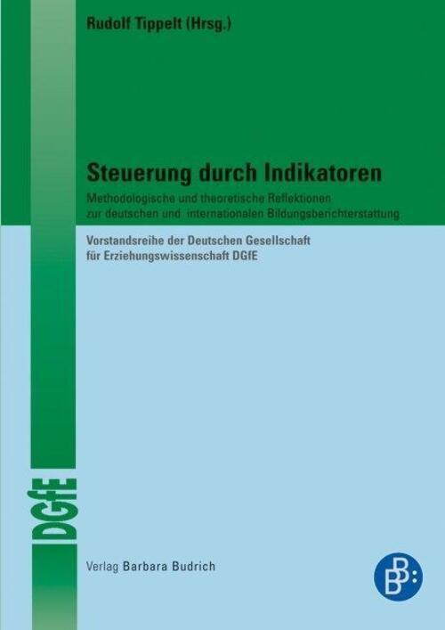 Rudolf Tippelt | Steuerung Durch Indikatoren | Taschenbuch | Deutsch