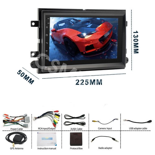 Car Stereo Radio GPS Navi WIFI Head Unit Android 14 Fit For Ford Edge 2007-2010 - Picture 18 of 24