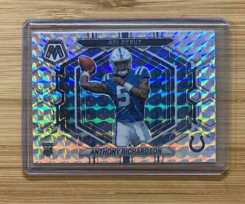 2023 Panini Mosaic Anthony Richardson NFL Debut Silver Camo Prizm Rookie📈 #ND-5 - Picture 1 of 2