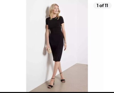 pia midi dress Clarissa – Pia Gladys Perey Black / 6