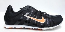 Nike Zoom Rival Black and Orange DV Running Cleats - Size M 11.5 / W 13