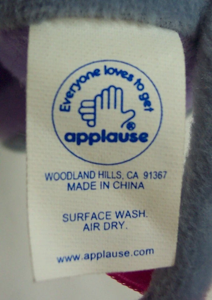 Applause WINNIE THE POOH CUTE LITTLE EEYORE 4" Plush STUFFED ANIMAL Toy - Image 4 of 4