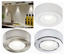 SURFACE 240V UNDER CABINET CUPBOARD LED COOL WARM WHITE LIGHT KITCHEN FITTING 