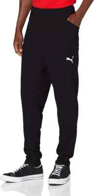 Puma LIGA CASUALS PANTS Schwarz Gr. S Herren Trainingshose UVP:39,90  (2407)