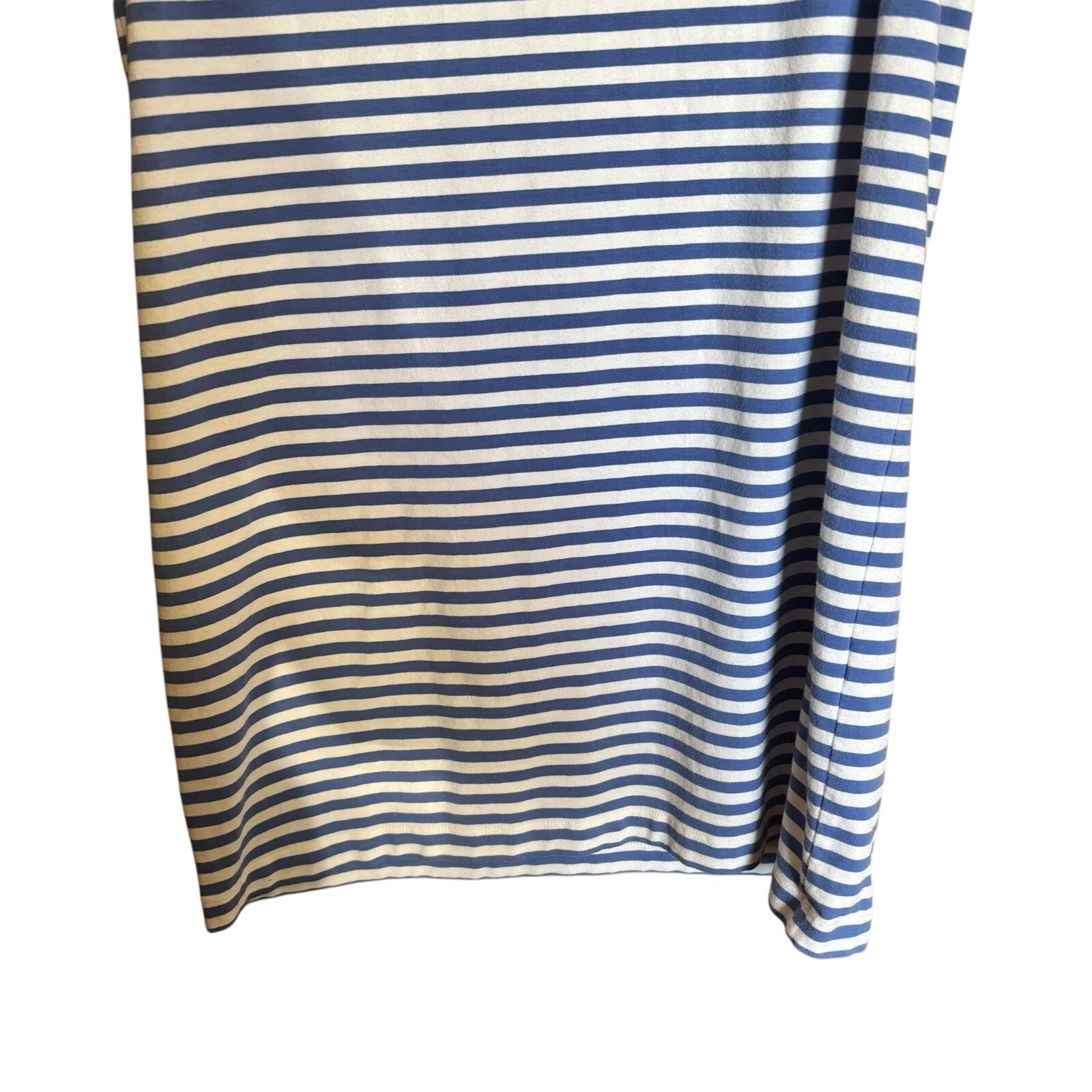 Abito tubino Kate Spade Broome Street donna piccolo blu bianco righe scollo barca