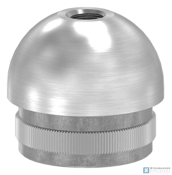 Edelstahl Rohrstopfen, Gewinde M8, FüR 33,7X2,0Mm, V2A | Steinbacher©-image