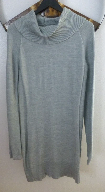 smartwool cowl neck dress tunic merino wool blend excellent 