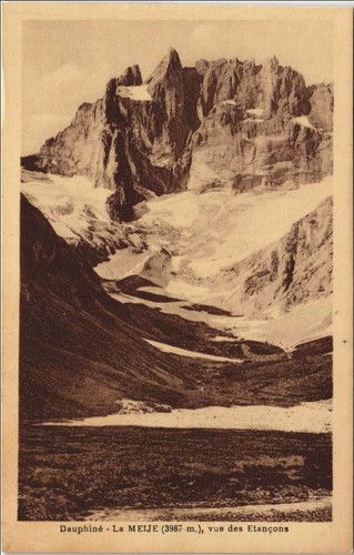 CPA La Meije - Vue des