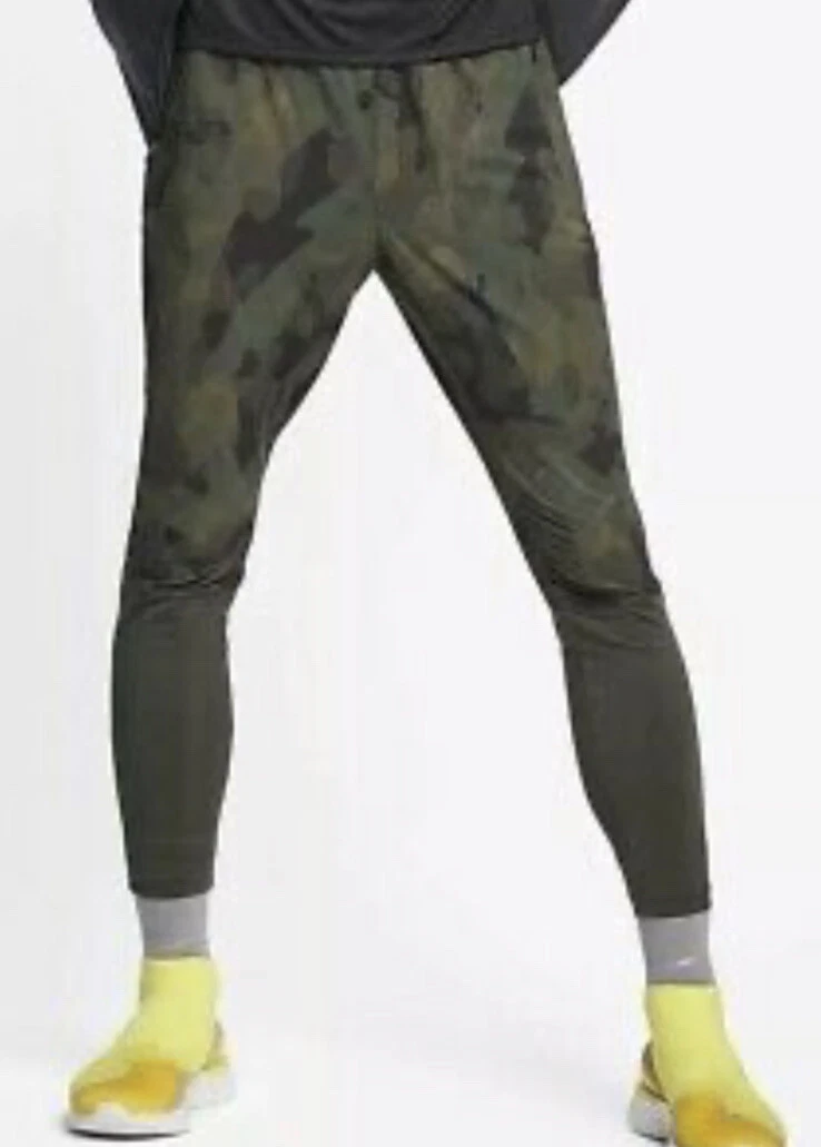 impactante defensa Pascua de Resurrección Nike X-Large Swift Flex Tech Running Pants Camo Lab Fleece Skinny Jogger  Shield | eBay