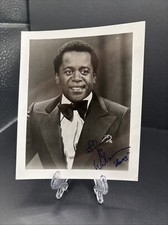 Vintage FLIP WILSON (1933-1998) Autographed 5x4” B&W Photo HONEY -LAUGH IN -*389