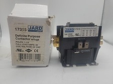 (1E2) JARD 17315 Definite Purpose Contactor - 30 amp 1-1/2 pole Coil 24 VAC NEW