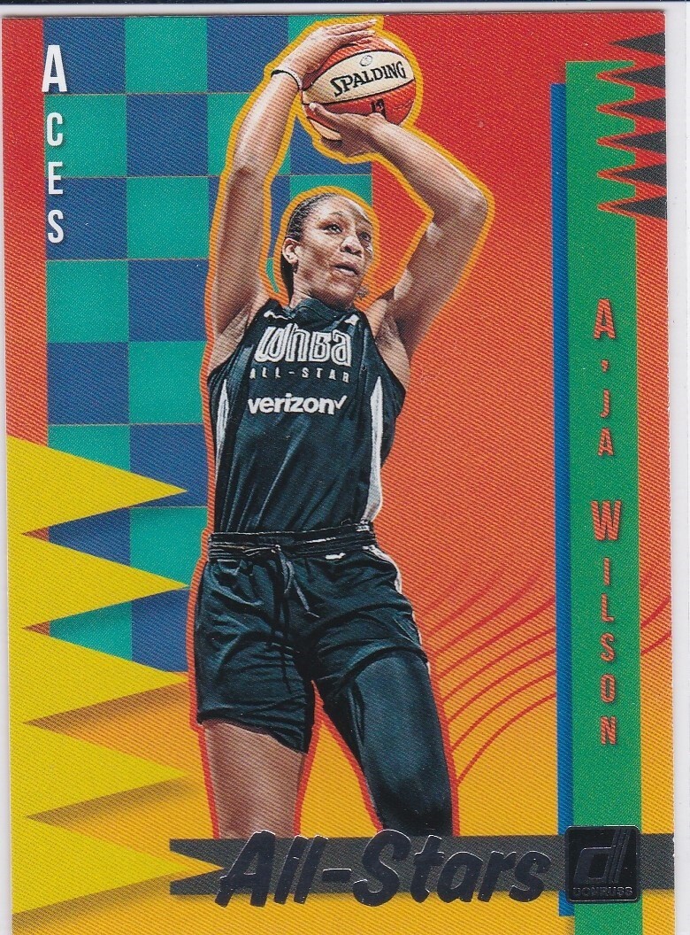 A'JA WILSON Las Vegas Aces WNBA ALL-STARS Insert Basketball Aja