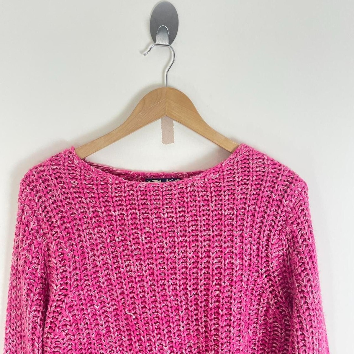 Lee Cooper Pink Knited Jumper Size 16 UK